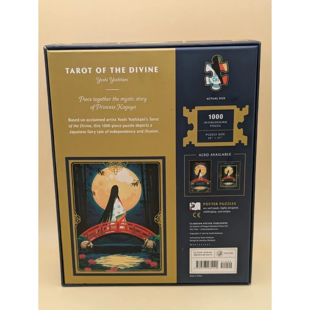 1000 Piece Puzzle Tarot Of The Divine An Enchanting Japanese Art Speed Puzzling